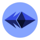 Ethereum Blue logo